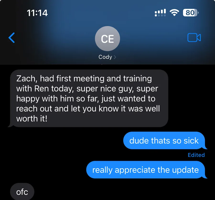 Client screenshot