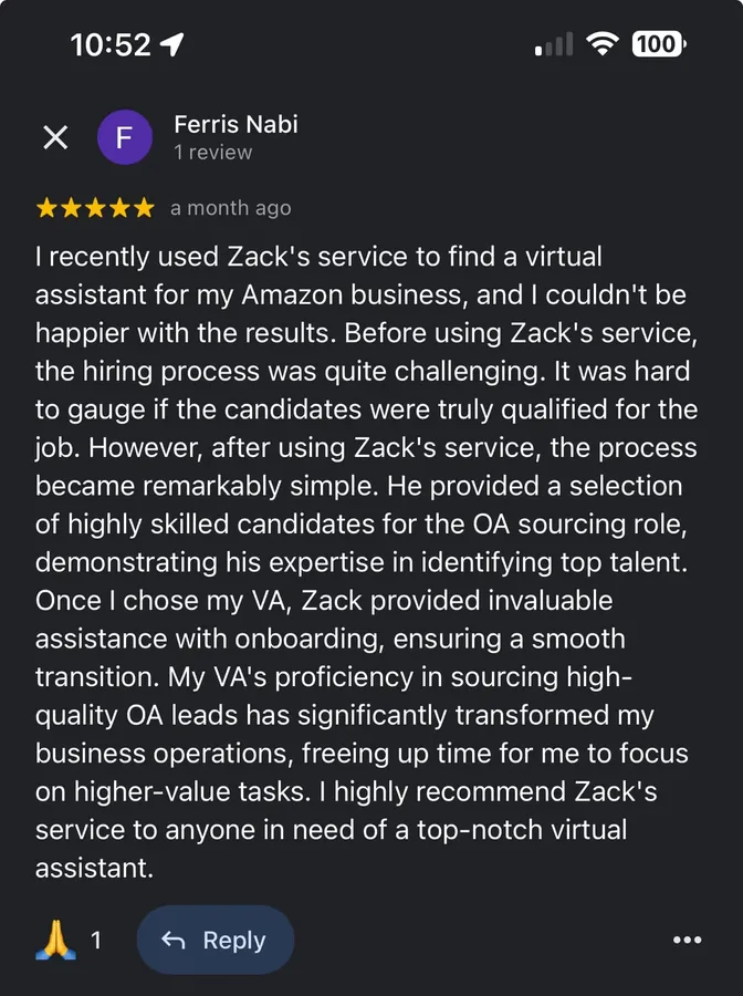 Client screenshot