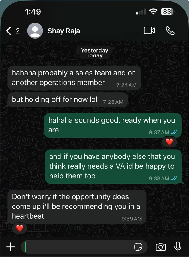 Client screenshot