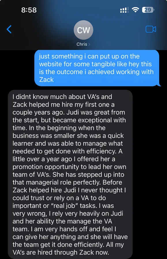 Client screenshot